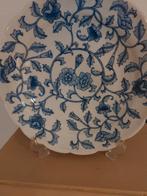 Blauw/wit schaal 27cm diameter, Ophalen