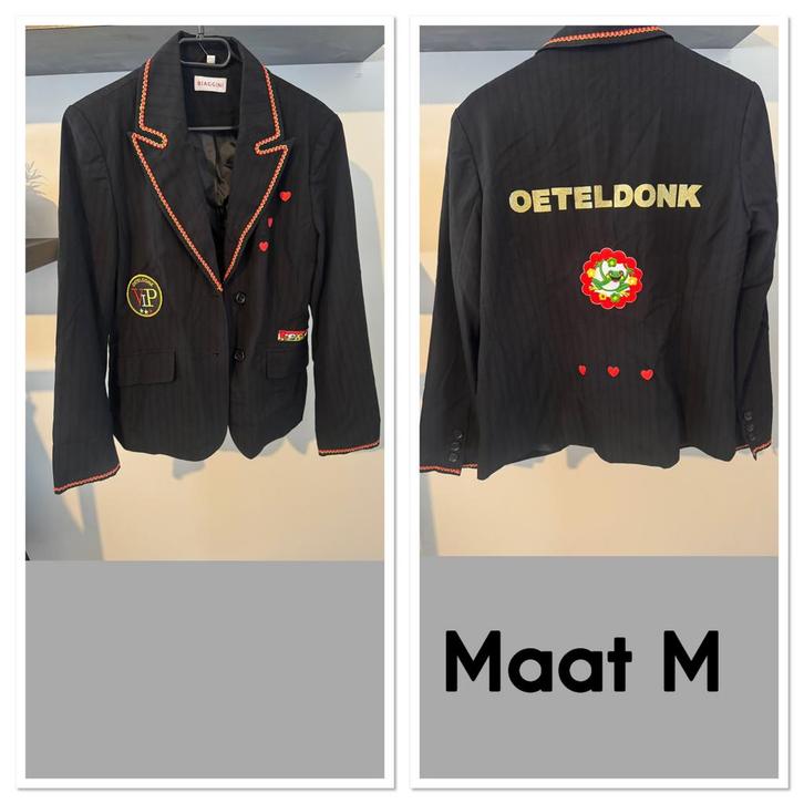 Oeteldonk jasje maat M, Kleding | Dames, Carnavalskleding en Feestkleding, Nieuw, Carnaval, Maat 38/40 (M), Ophalen of Verzenden