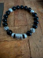 Buddha to Buddha Spirit onyx Kralen Armband, Sieraden, Tassen en Uiterlijk, Armbanden, Gebruikt, Zwart, Ophalen of Verzenden, Met bedels of kralen