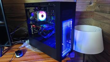 1080P RGB Gaming PC STARTKLAAR Core i5 Nvidia GTX 8GB Win11 beschikbaar voor biedingen