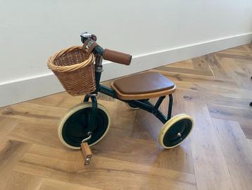 driewieler Banwood Trike Groen met mandje beschikbaar voor biedingen