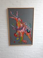 groot origineel schilderij, Antiek en Kunst, Ophalen of Verzenden