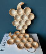 Set van 2 vintage escargot serveer schalen, Verzenden, Overige stijlen, Schaal of Schalen