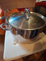 Ikea pan 9 liter, Huis en Inrichting, Ophalen of Verzenden, Zo goed als nieuw, Rvs, Kookpan of Snelkookpan