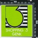 Sticker: Shopping 3 - Genk, Overige typen, Ophalen of Verzenden, Zo goed als nieuw