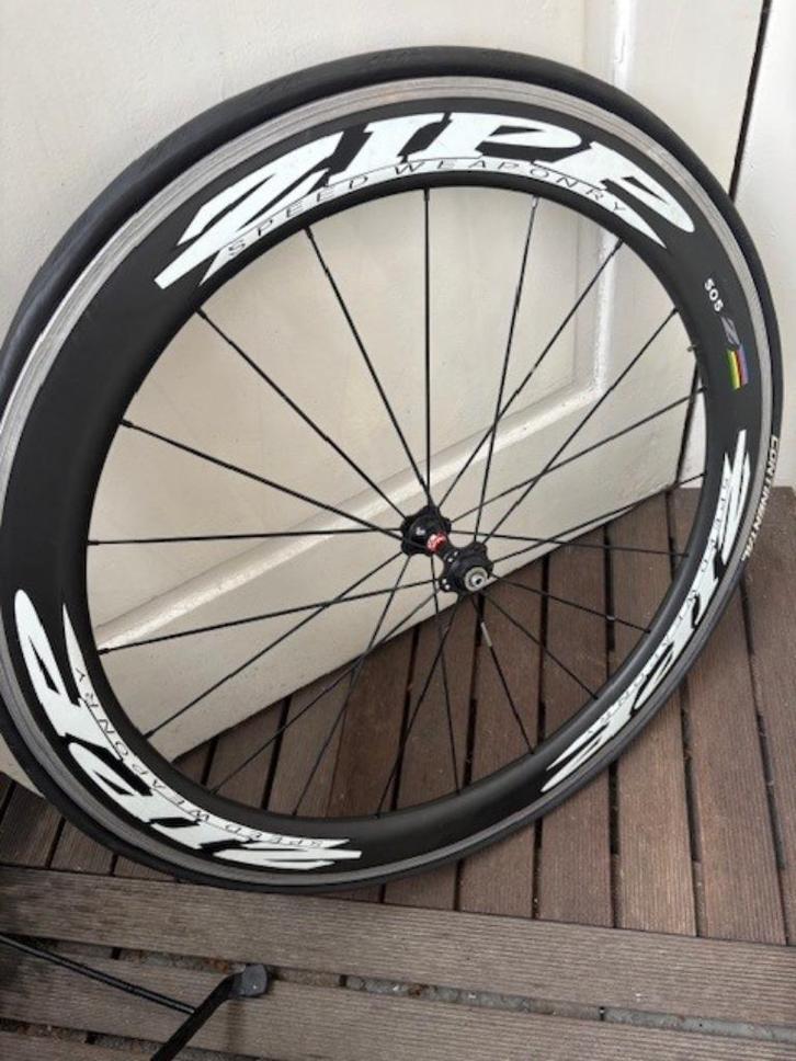 ZIPP front race wiel, Fietsen en Brommers, Fietsonderdelen, Zo goed als nieuw, Racefiets, Wiel, Ophalen