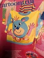 Breipatroon Kleurige Cartoon Beer maat 98 t/m 128, Ophalen of Verzenden, Zo goed als nieuw, Breien, Patroon of Boek