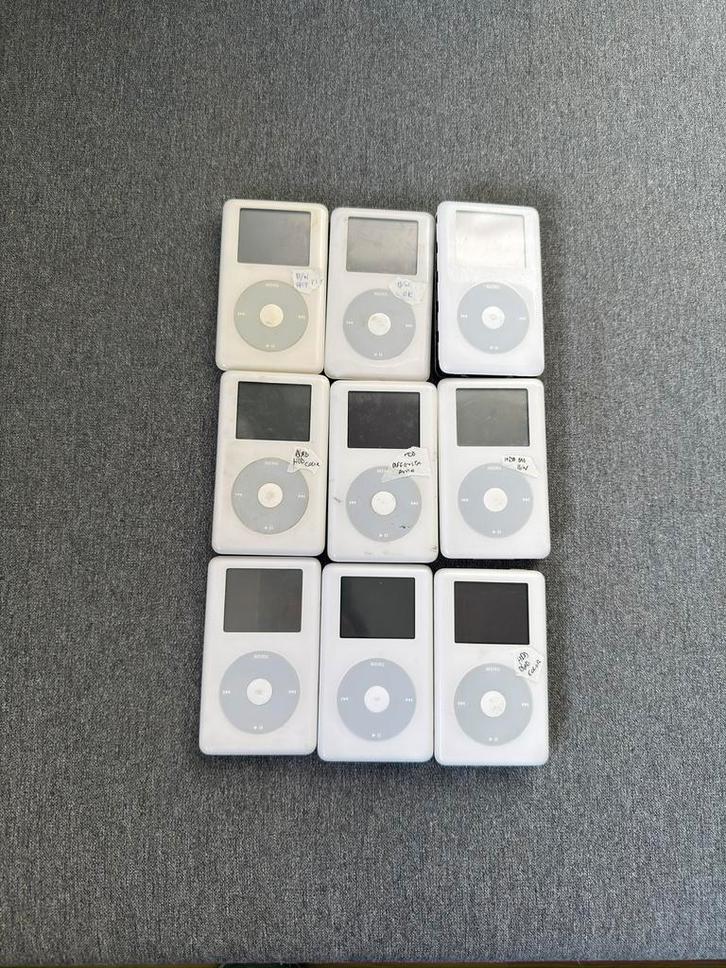 Ipod classic 4 gen - diverse geheugencapaciteiten, Audio, Tv en Foto, Mp3-spelers | Apple iPod, Zo goed als nieuw, Classic, 40 GB en meer