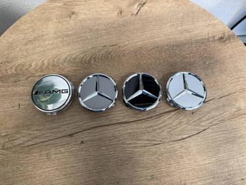 Mercedes Benz Naafkapjes Naafdoppen 75mm Verzenden mogelijk beschikbaar voor biedingen