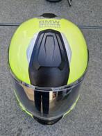 Fluorescerende BMW systeem valhelm in nieuwstaat +meer helm., Overige merken, Systeemhelm, XL, Ophalen of Verzenden