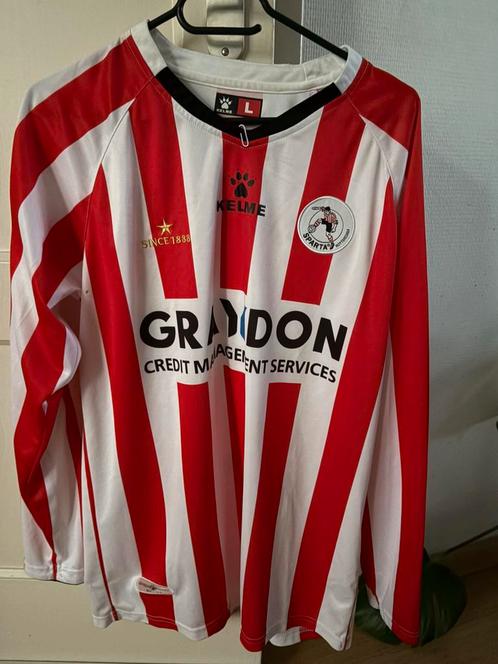 Uniek item! Matchworn Nathan Rutjes en brief Fred Grim, Verzamelen, Sportartikelen en Voetbal, Zo goed als nieuw, Shirt, Sparta