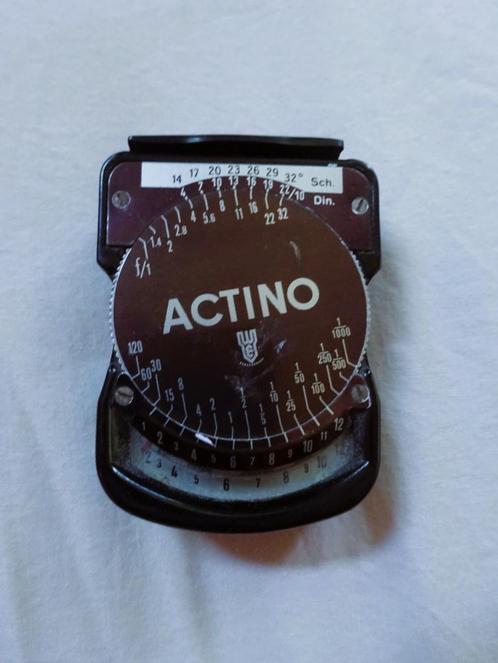 Vintage bruin bakelite Actino Light Meter, Antiek en Kunst, Curiosa en Brocante, Verzenden