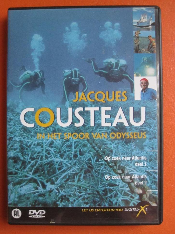 Jacques Cousteau - In het spoor van Odysseus, Cd's en Dvd's, Dvd's | Documentaire en Educatief, Zo goed als nieuw, Natuur, Alle leeftijden