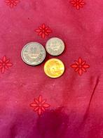 Drue muntjes Bulgarije w o zilver, Ophalen of Verzenden, Bulgarije, Zilver