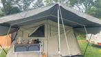 Campooz tenttrailer Fat Freddy vouwwagen met voortent, Caravans en Kamperen, Ophalen, Beige, Aanwezig, Campooz
