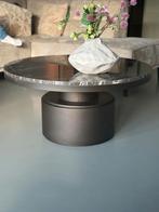 Luxe Salontafel met Marmeren Blad, Ophalen, Marmer, Rond, Nieuw