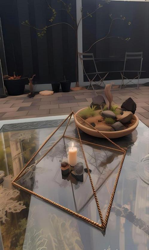 Tensor Piramide op bestelling, Huis en Inrichting, Woonaccessoires | Wanddecoraties, Zo goed als nieuw, Ophalen of Verzenden