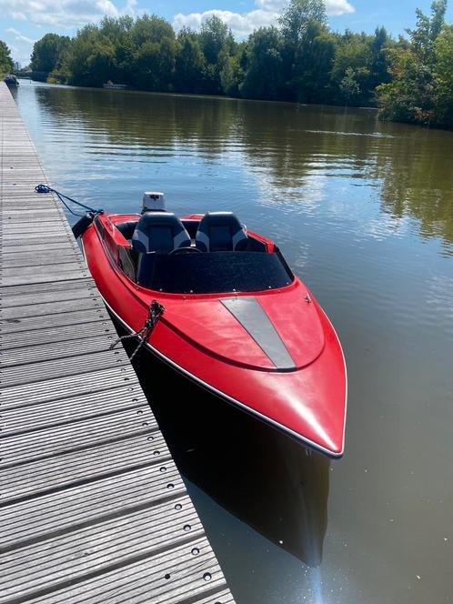 speedboot, Watersport en Boten, Speedboten, Zo goed als nieuw, 3 tot 6 meter, Benzine, Minder dan 70 pk, Polyester, Buitenboordmotor