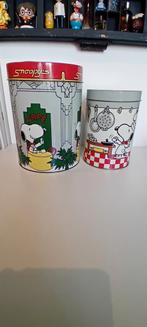 Snoopy's Vintage Blikken Set, Huis en Inrichting, Minder dan 50 cm, Gebruikt, 50 tot 100 cm, Ophalen of Verzenden