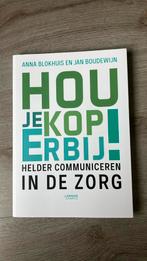 Anna Blokhuis - Hou je kop erbij!, Boeken, Psychologie, Nieuw, Anna Blokhuis; Jan S. Boudewijn, Ophalen of Verzenden