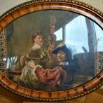 in mooie oude ovalen lijst voor stelende Rembrandt, Ophalen