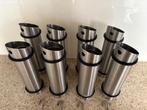 RVS Waterbakjes/waterverdampers, Ophalen, Gebruikt