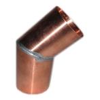 Authentieke Koperen Bocht tbv regenpijp ø80mm 45 en 90, Overige materialen, Bochten, 60 tot 80 mm, Nieuw