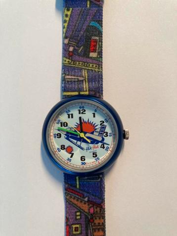 Flik Flak Kinderhorloge Vliegtuig ZGAN beschikbaar voor biedingen