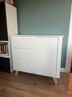 Kidsmill Lars Ledikant & Commode - Wit/Naturel, Ophalen, Gebruikt, 50 tot 70 cm, 75 tot 100 cm