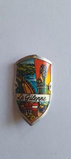 Wandelstok plaatje schildje stocknagel La Gileppe, Diversen, Wandelstokken, Ophalen of Verzenden, Gebruikt