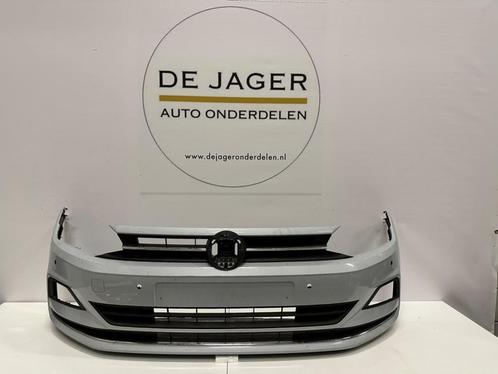 VW POLO 2G VOORBUMPER BUMPER + ONDERPLAAT 2018- 2G0807221, Auto-onderdelen, Carrosserie en Plaatwerk, Bumper, Volkswagen, Gebruikt