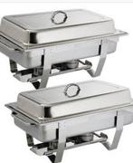 Chafing Dish met Inzetbakken - 56 Stuks, Zakelijke goederen, Horeca | Keukenapparatuur, Ophalen, Gebruikt, Transport en Opslag