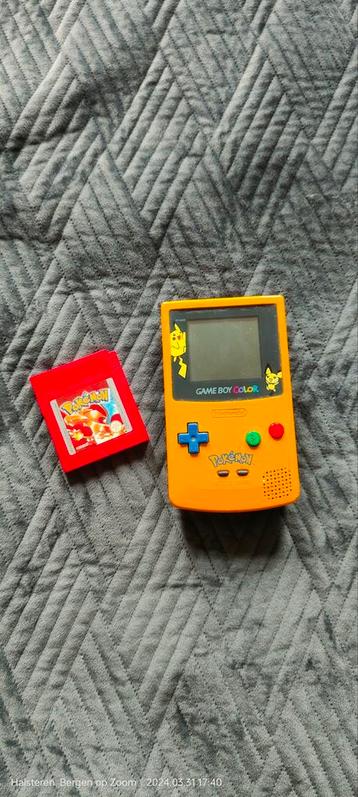 Nintendo Gameboy color pokemon edition 