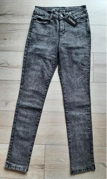 Nieuw met kaartje! Donker grijze jeans, spijkerbroek, mt 36 beschikbaar voor biedingen