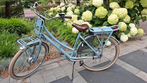 Electrische meiden/dames stadsfiets Cortina Ecomo U5, Fietsen en Brommers, Elektrische fietsen, Gebruikt, Overige merken, 47 tot 51 cm
