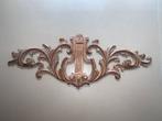 Antiek houtsnijwerk ornament, Ophalen of Verzenden
