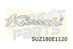 Suzuki Kizashi embleem tekst ''Kizashi'' op achterklep Origi