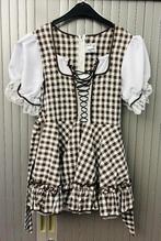 Jurkje maat 140 wit-zwart Carnaval, Ophalen of Verzenden, Nieuw, 134 t/m 140, Meisje