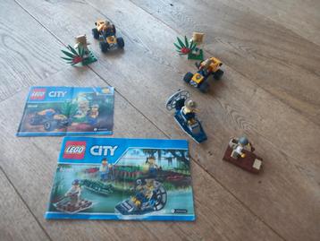 Lego City - jungle sets - 60066 en 601156 beschikbaar voor biedingen