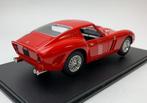 Jsn Atlas 1:24 Ferrari 250 GTO 1962 rood, 2 openingen, Hobby en Vrije tijd, Modelauto's | 1:24, Nieuw, Overige merken, Ophalen of Verzenden