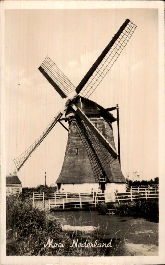 Den Haag - Molen, Verzamelen, Ansichtkaarten | Nederland, Gelopen, Zuid-Holland, Voor 1920, Ophalen of Verzenden