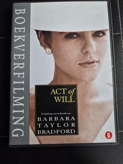 Act of will, Cd's en Dvd's, Dvd's | Filmhuis, Zo goed als nieuw, Overige gebieden, Alle leeftijden, Ophalen of Verzenden