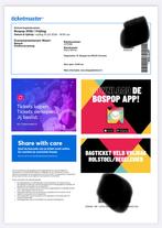 Rolstoelplaats Bospop vrijdag 10-7-2026, Tickets en Kaartjes, Eén persoon, Hard Rock of Metal