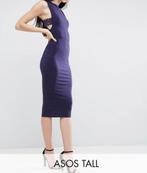 Midi dress with lace (ASOS Tall), Kleding | Dames, Jurken, Nieuw, Maat 34 (XS) of kleiner, Blauw, Ophalen of Verzenden