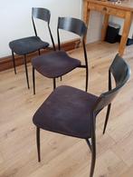 Eetkamerstoelen 3X, GRATIS OPHALEN, Huis en Inrichting, Stoelen, Ophalen, Gebruikt, Drie, Metaal