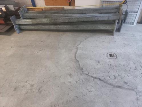 Stalen kokers / staanders / ijzeren kokers / ijzeren balken, Doe-het-zelf en Verbouw, Metalen, Zo goed als nieuw, IJzer, Ophalen