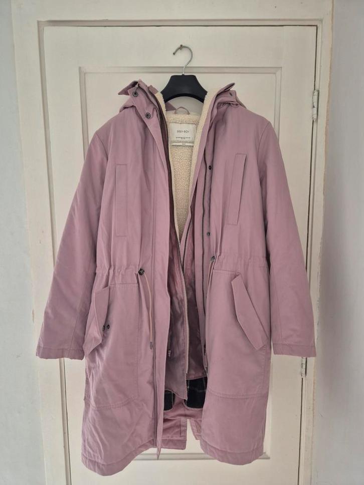 Winterjas Sissy Boy M, Kleding | Dames, Jassen | Winter, Zo goed als nieuw, Roze, Ophalen of Verzenden