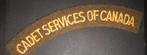 Badge Cadet Services of Canada, Embleem of Badge, Overige gebieden, Ophalen of Verzenden, Landmacht