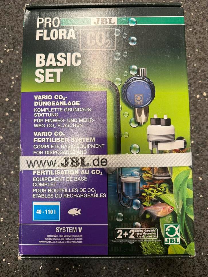 JBL CO2 basic set V, Dieren en Toebehoren, Vissen | Aquaria en Toebehoren, Nieuw, Filter of Co2, Ophalen of Verzenden
