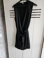 Bikbok chique glanzende jurk zwart little black dress m, Maat 38/40 (M), Zwart, Bikbok, Ophalen of Verzenden